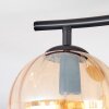 Koyoto Plafonnier, Boule lumineuse Ambre, 2 lumières