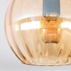 Koyoto Plafonnier, Boule lumineuse Ambre, 2 lumières