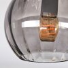 Koyoto Plafonnier, Boule lumineuse Ambre, Fumé, 2 lumières