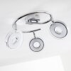 Spot Prag LED Chrome, 3 lumières