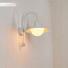 Pohei Lampe murale d´extérieur Blanc, 1 lumière, Détecteur de mouvement