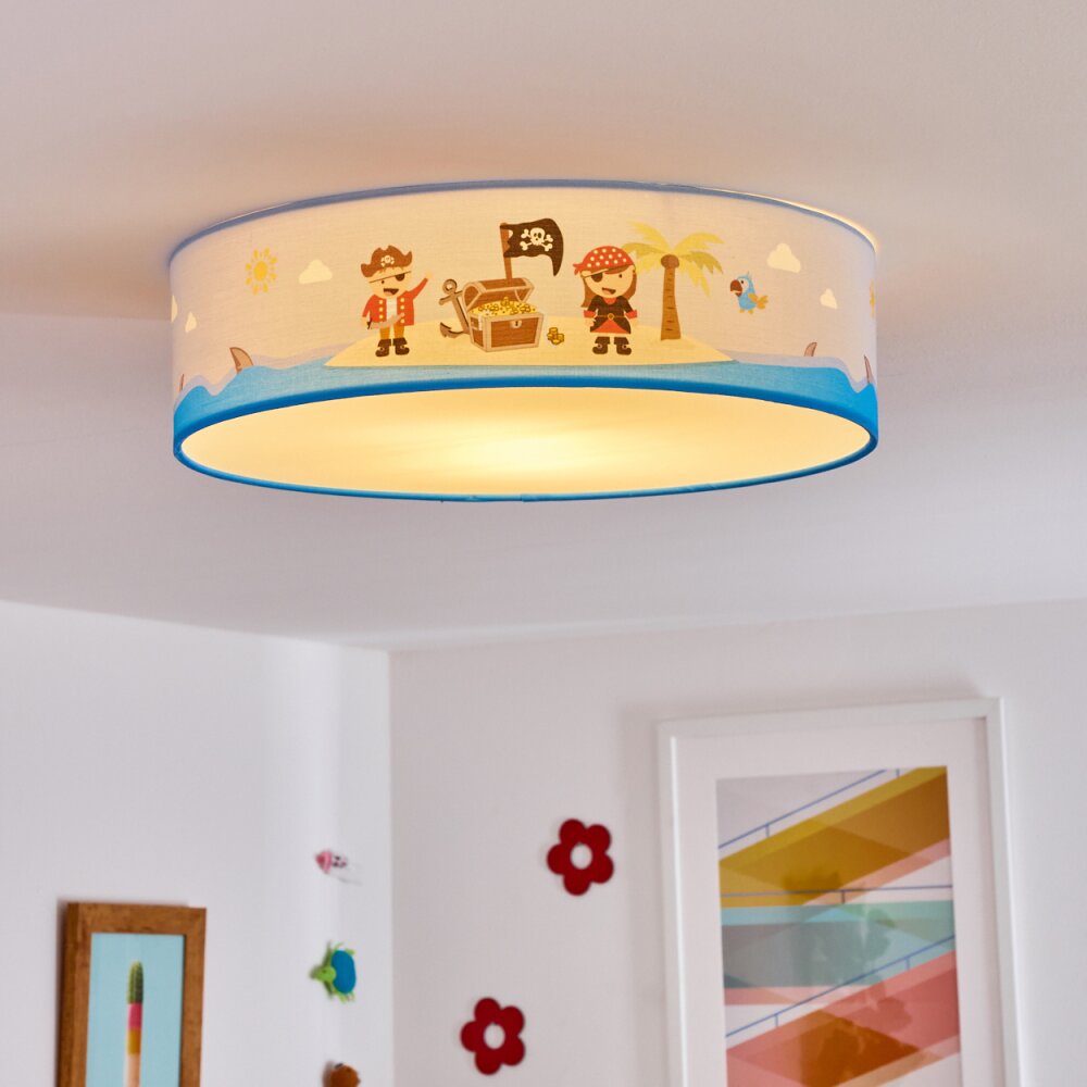 Plafonnier Ayer Blanc, 2 lumières main product photo