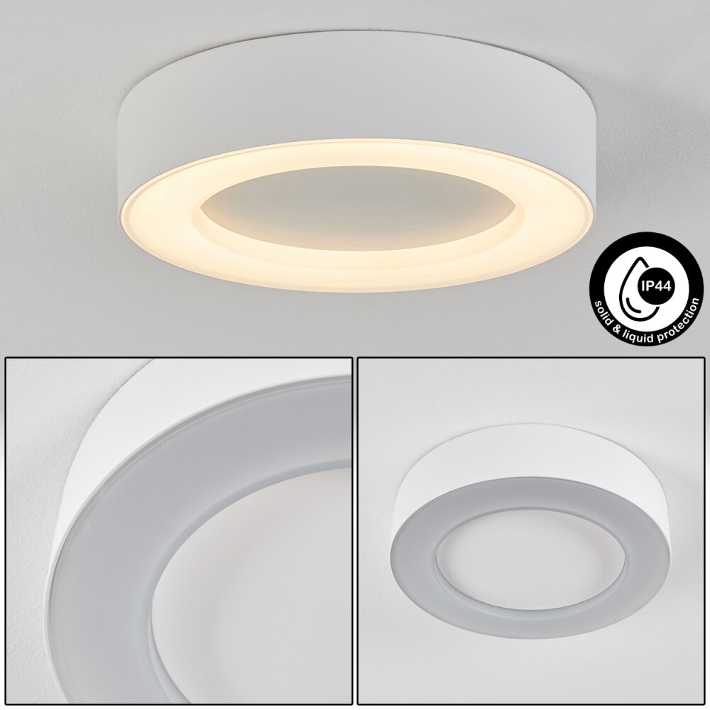 plafonnier extérieur Paleroo LED Blanc, 1 lumière main product photo