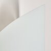 Applique murale Teramo Blanc, 1 lumière