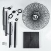 Lampadaire  Brooker Noir, 1 lumière