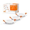 Spot encastrable LEDVANCE DOWNLIGHT SLIM Blanc, 3 lumières Spot encastrable LEDVANCE DOWNLIGHT SLIM Blanc, 3 lumières