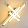 Plafonnier ISKUT LED Chrome, 4 lumières