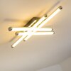 Plafonnier ISKUT LED Chrome, 4 lumières