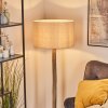 Flemming Lampadaire Écru, Noir, 1 lumière