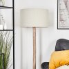 Flemming Lampadaire Écru, Noir, 1 lumière