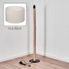 Flemming Lampadaire Écru, Noir, 1 lumière