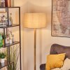 Flemming Lampadaire Écru, Noir, 1 lumière