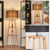Flemming Lampadaire Écru, 1 lumière