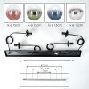 Gastor Suspension, Boule lumineuse, Suspension Bleu, Chrome, Vert, Clair, Cuivré, Fumé, 4 lumières