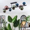 Chehalis Plafonnier, Boule lumineuse Bleu, Vert, Cuivré, 10 lumières