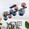 Chehalis Plafonnier, Boule lumineuse Bleu, Vert, Cuivré, 10 lumières