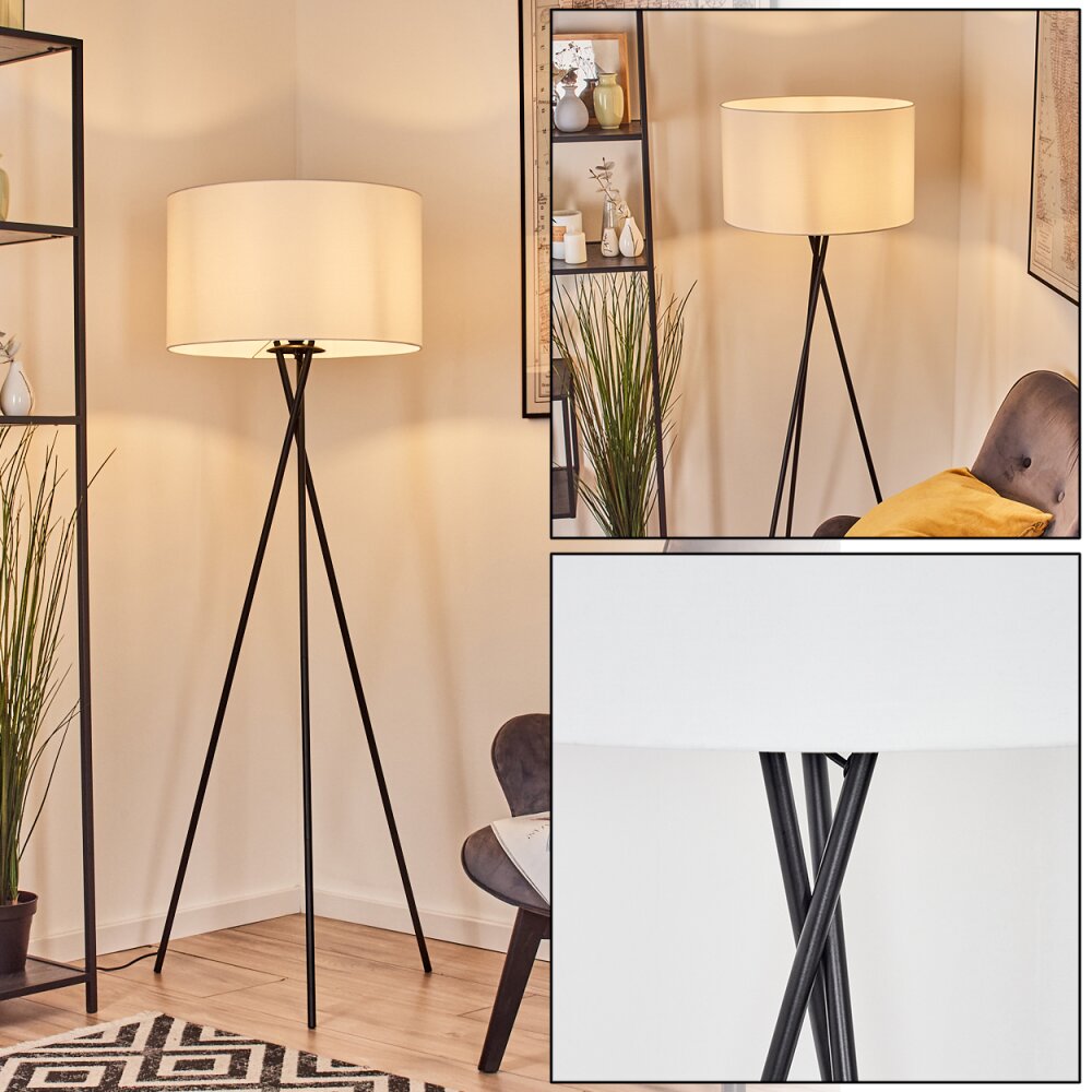 Flemming Lampadaire Noir, 1 lumière main product photo