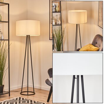 Flemming Lampadaire Noir, 1 lumière