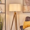 Flemming Lampadaire Écru, Noir, 1 lumière