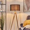 Flemming Lampadaire Écru, Noir, 1 lumière