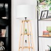 Flemming Lampadaire Écru, 1 lumière