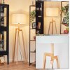 Flemming Lampadaire Écru, Noir, 1 lumière Flemming Lampadaire Écru, Noir, 1 lumière