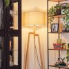 Flemming Lampadaire Écru, Noir, 1 lumière