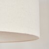 Flemming Lampadaire Écru, Nickel mat, 1 lumière