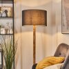 Flemming Lampadaire Écru, Noir, 1 lumière