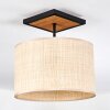 Sabadim Plafonnier Écru, Noir, 1 lumière Sabadim Plafonnier Écru, Noir, 1 lumière
