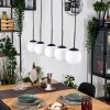 Gastor Suspension, Boule lumineuse, Suspension Blanc, 5 lumières