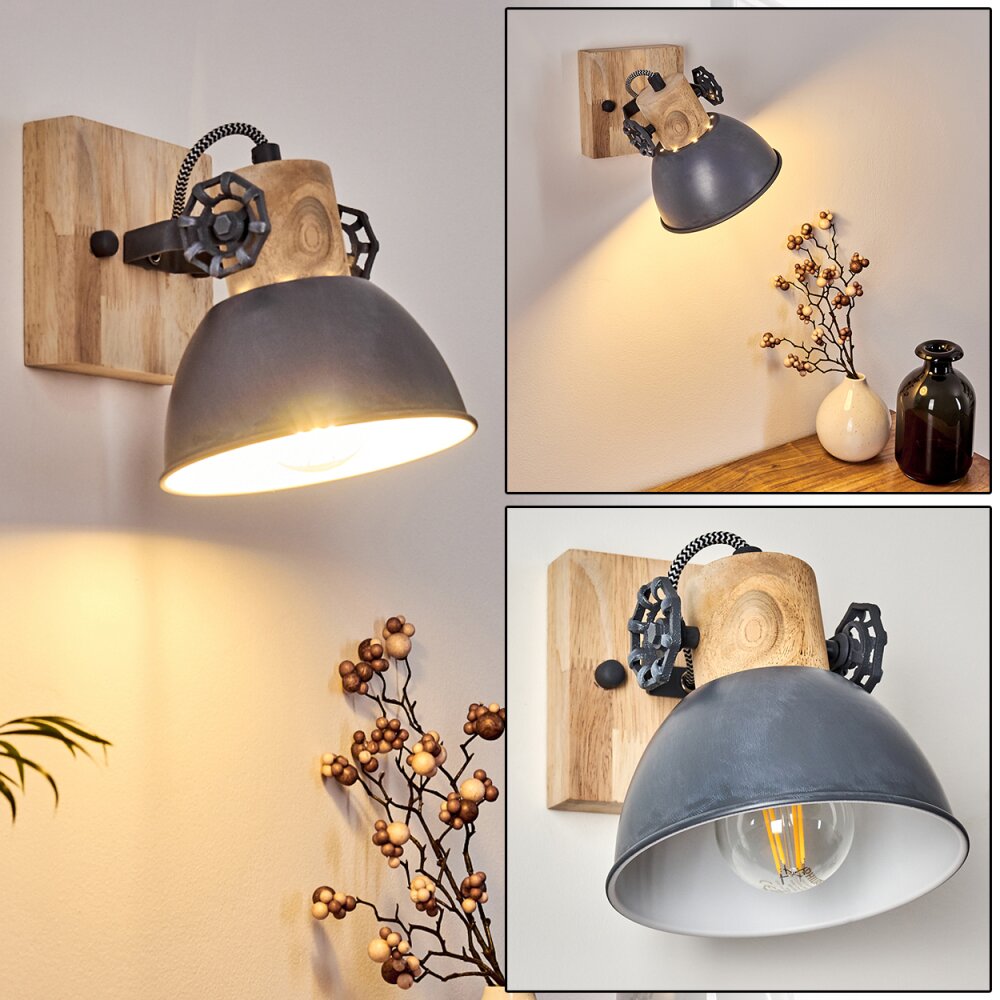 Applique murale Orny Bois clair, 1 lumière main product photo