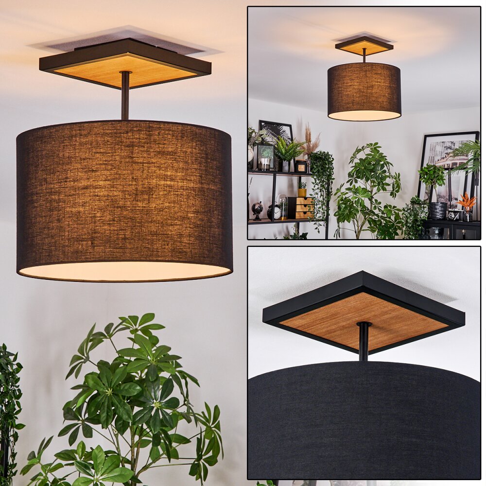 Bassagoda Plafonnier Écru, Noir, 1 lumière main product photo