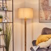Flemming Lampadaire Écru, Noir, 1 lumière