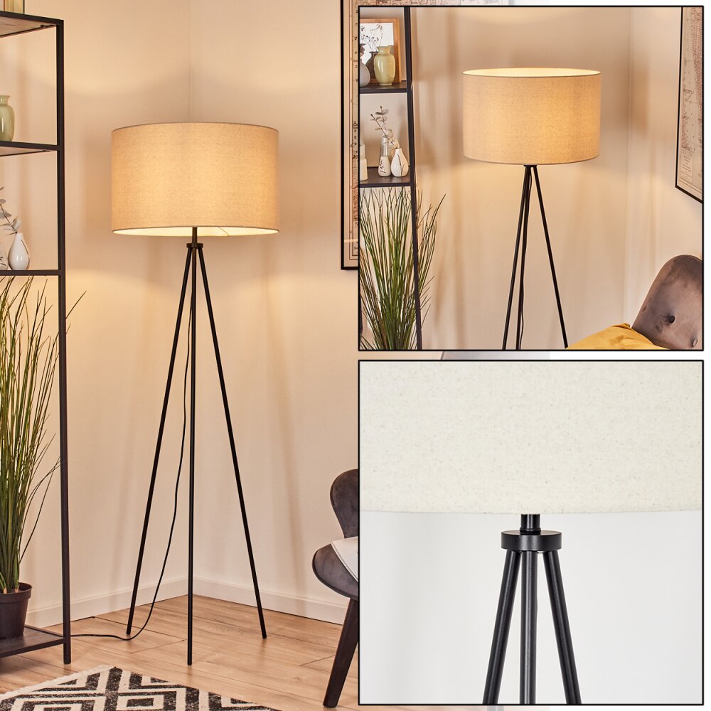 Flemming Lampadaire Noir, 1 lumière main product photo