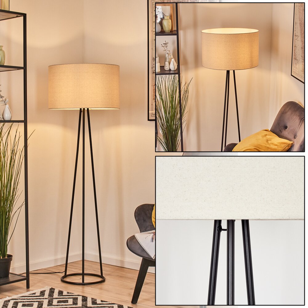 Flemming Lampadaire Noir, 1 lumière main product photo
