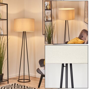 Flemming Lampadaire Noir, 1 lumière Flemming Lampadaire Noir, 1 lumière