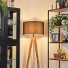 Flemming Lampadaire Écru, Noir, 1 lumière