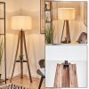 Flemming Lampadaire Écru, Noir, 1 lumière