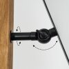 Venor Lampadaire Brun foncé, Écru, Noir, 1 lumière