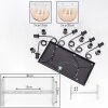 Koyoto Suspension, Boule lumineuse, Suspension Ambre, Clair, 6 lumières