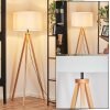 Flemming Lampadaire Écru, Noir, 1 lumière