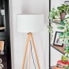 Flemming Lampadaire Écru, Noir, 1 lumière