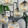 Ripoll Plafonnier, Boule lumineuse Ambre, Clair, 5 lumières