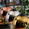 Koyoto Suspension, Boule lumineuse, Suspension Écru, Noir, 5 lumières