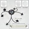 Chehalis Plafonnier, Boule lumineuse Blanc, 6 lumières