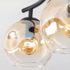 Ripoll Plafonnier, Boule lumineuse Ambre, Clair, 2 lumières