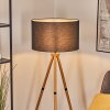 Flemming Lampadaire Écru, Noir, 1 lumière