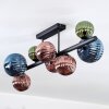 Chehalis Plafonnier, Boule lumineuse Bleu, Vert, Cuivré, 8 lumières