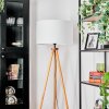 Flemming Lampadaire Écru, Noir, 1 lumière